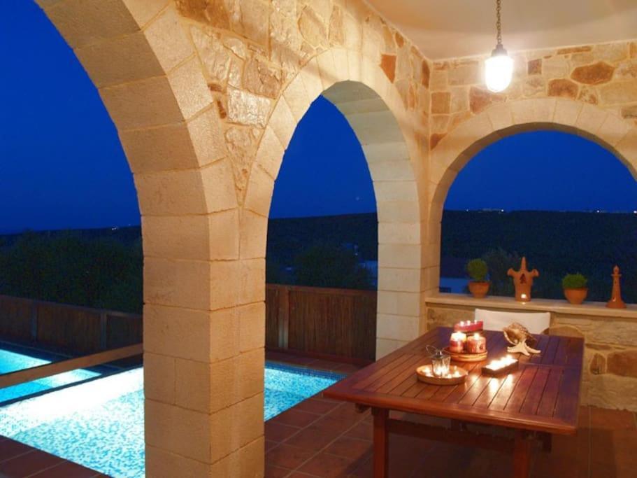 Villa Katerina With Eco Heated Pool Spiliá Exterior foto