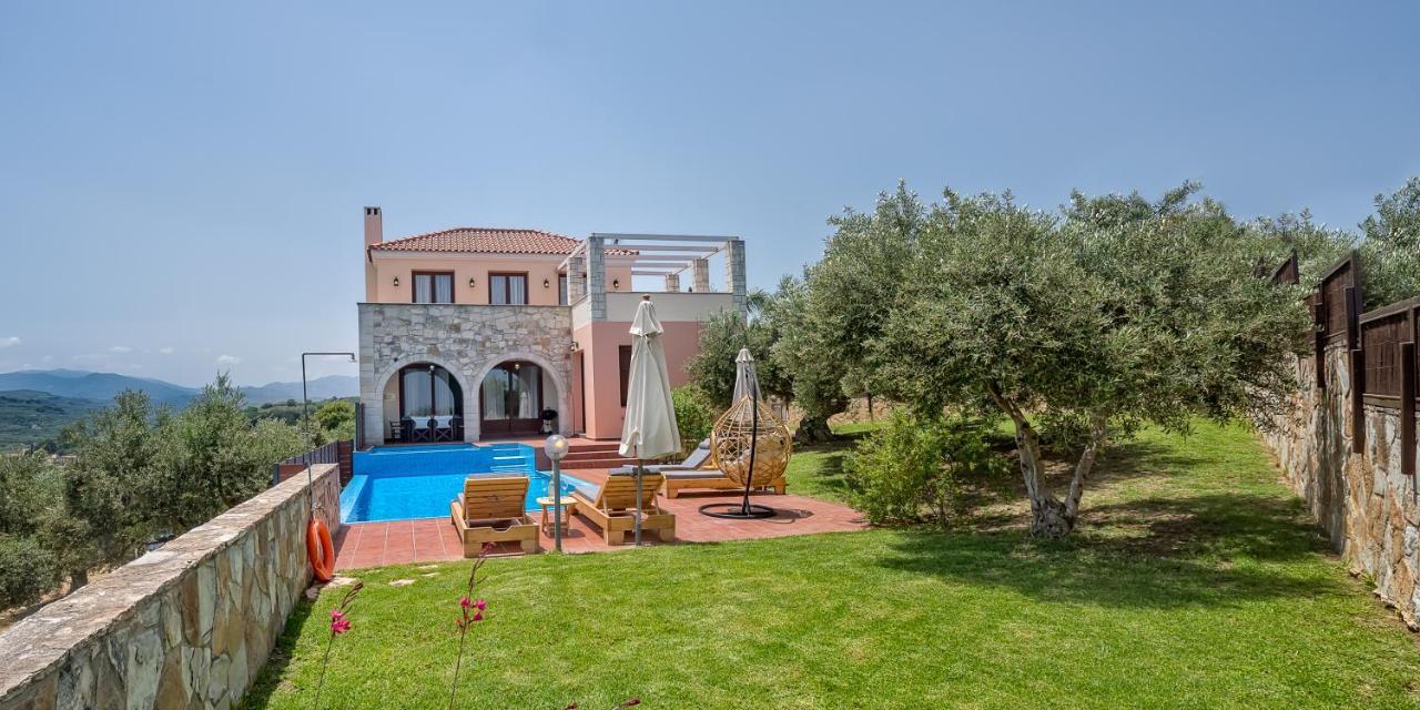 Villa Katerina With Eco Heated Pool Spiliá Exterior foto